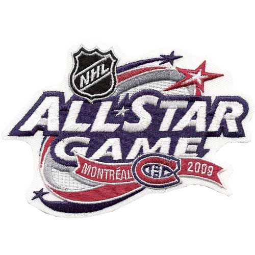 2009 NHL All-Star Game Montreal Jersey Patch (English)