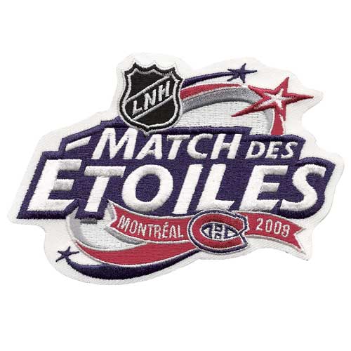 2009 NHL All-Star Game Montreal Jersey Patch (French)