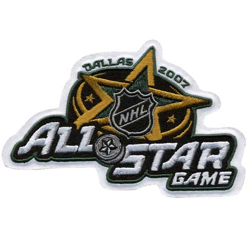 2007 NHL All-Star Game Dallas Jersey Patch