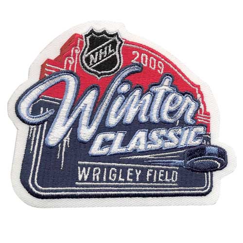 2009 NHL Winter Classic Wrigley Field Jersey Patch