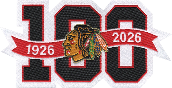 Chicago Blackhawks (White Border Woven) 200 PPI