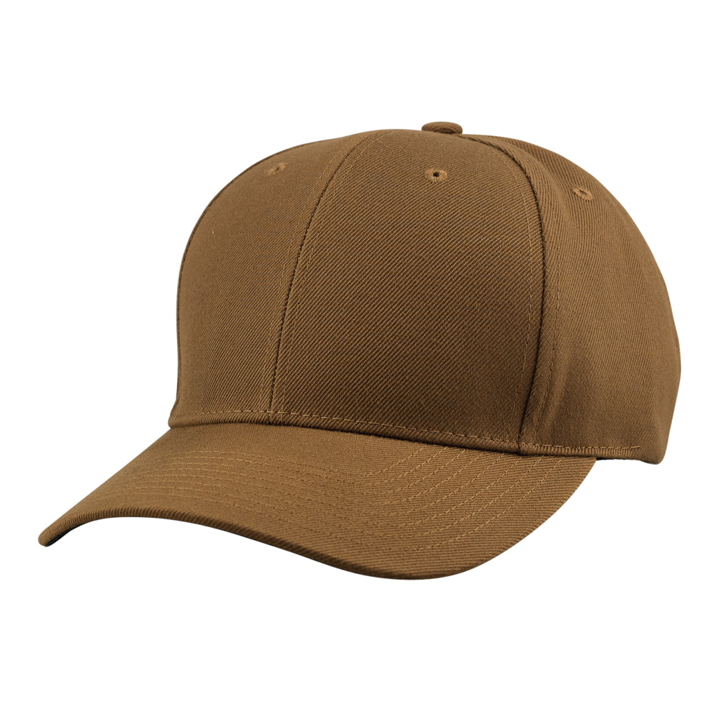 6 Panel Cap W/ Curved Bill - US04