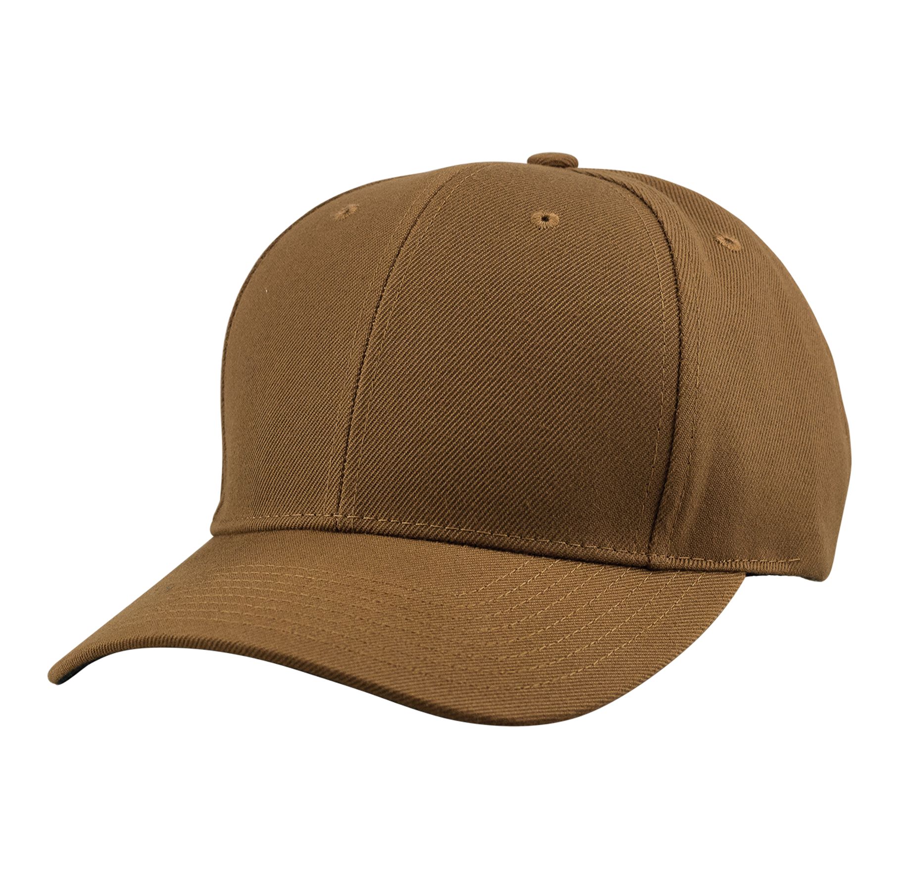 6 Panel Cap W/ Curved Bill - US04